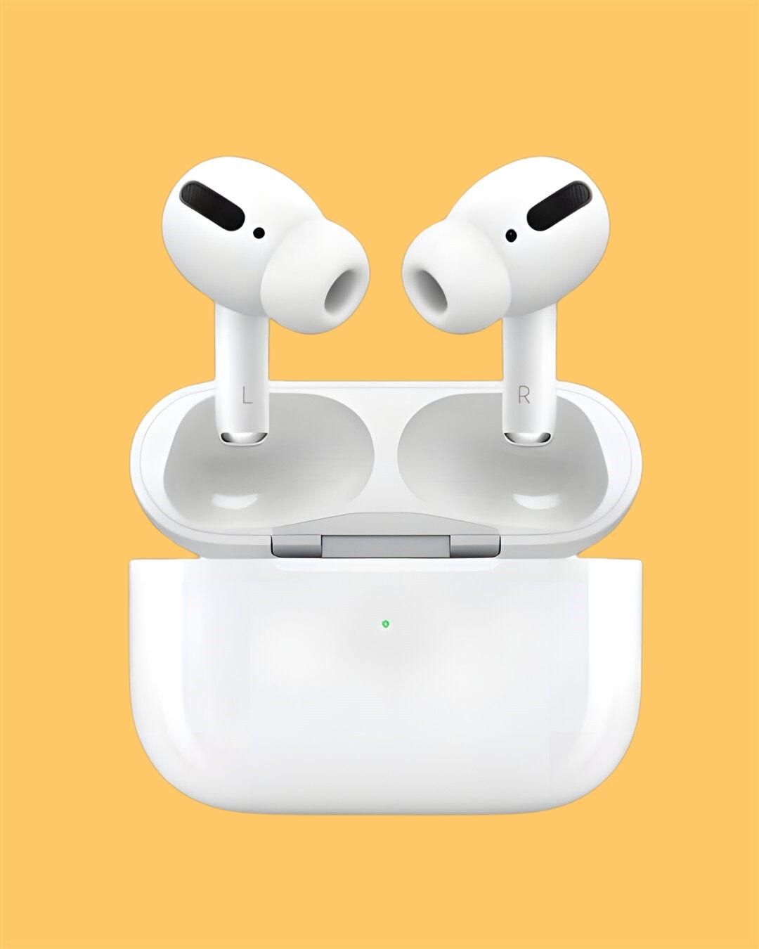 XANK AirPods Pro-Style Wireless Earbuds with Bluetooth 5.1 & Wireless Charging Case (White)